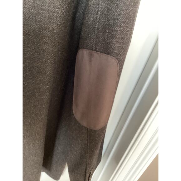 NWT Joseph Abboud Men's Classic Fit Elbow Patch Blazer Sport Coat Brown Size 2X - Picture 8 of 15